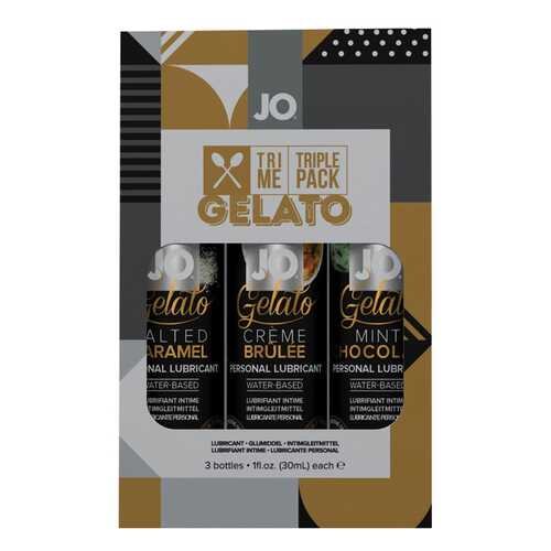 Подарочный набор System JO вкусовых лубрикантов Tri-Me Triple Pack Gelato в Орифлейм