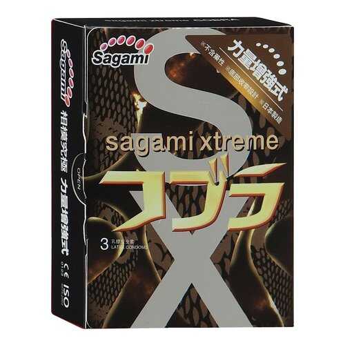 Презервативы Sagami Xtreme Cobra суженные к основанию 3 шт. в Орифлейм