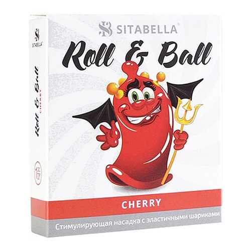 Стимулирующий презерватив-насадка Roll Ball Cherry в Орифлейм