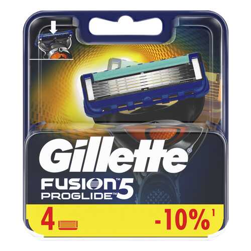 Сменные кассеты Gillette Fusion5 ProGlide 4 шт в Орифлейм