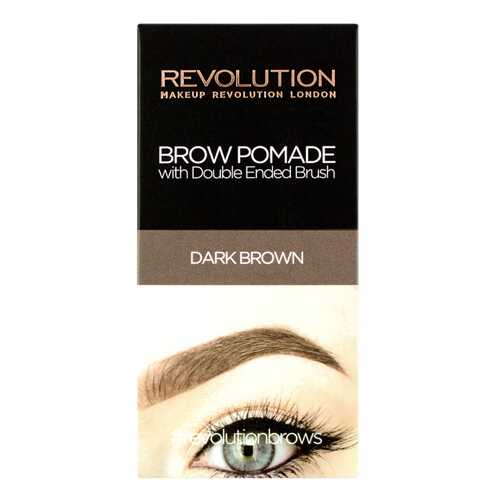 Помада для бровей Makeup Revolution Brow Pomade - Dark Brown 2,5 г в Орифлейм