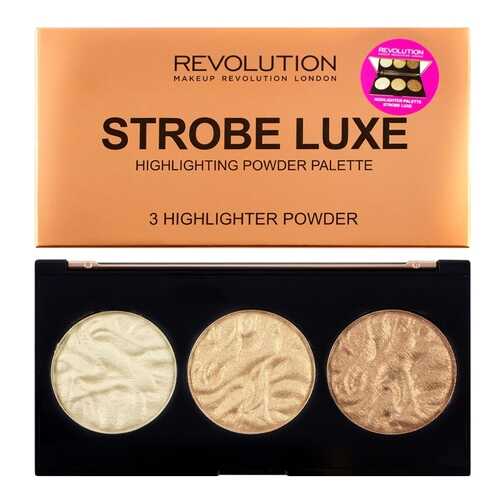 Хайлайтер Makeup Revolution Highlighter Palette Strobe Luxe 11,5 г в Орифлейм