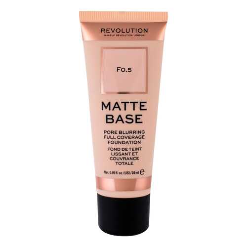 Тональный крем Makeup Revolution Matte Base Foundation F0.5 в Орифлейм