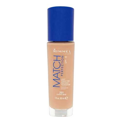 Тональный крем Rimmel Match Perfection Foundation SPF18 201 Classic Beige 30 мл в Орифлейм