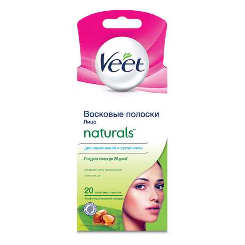 Полоски для депиляции Veet Naturals 20 шт в Орифлейм