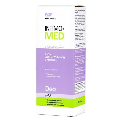 Гель для интимной гигиены Intimo+Med Deo 200 мл в Орифлейм