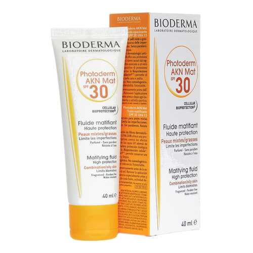 Солнцезащитное средство Bioderma Photoderm AKN Mat SPF 30 40 мл в Орифлейм