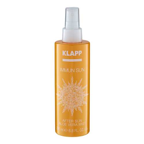 Спрей после загара Klapp Immun Sun Aloe Vera Mist 200 мл в Орифлейм