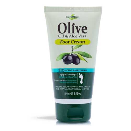 Крем для ног с алоэ вера Herbolive Olive Oil&Aloe Vera Foot Cream в Орифлейм