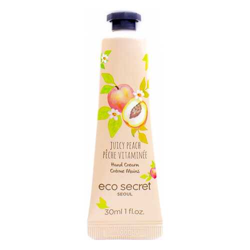 Крем для рук Eco Secret Hand Cream Juicy Peach с экстрактом персика 30 мл в Орифлейм