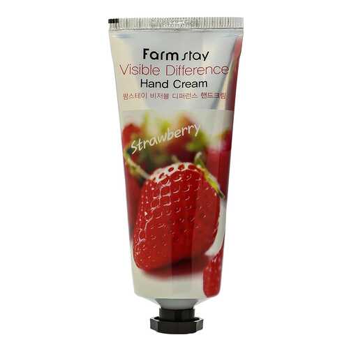 Крем для рук Farm Stay Visible Difference Hand Cream Strawberry 100 мл в Орифлейм