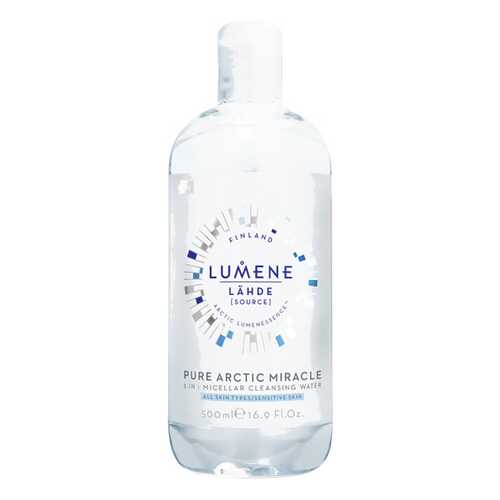 Мицеллярная вода Lumene Lahde Pure Arctic Miracle 3 in 1 Micellar Water 500 мл в Орифлейм