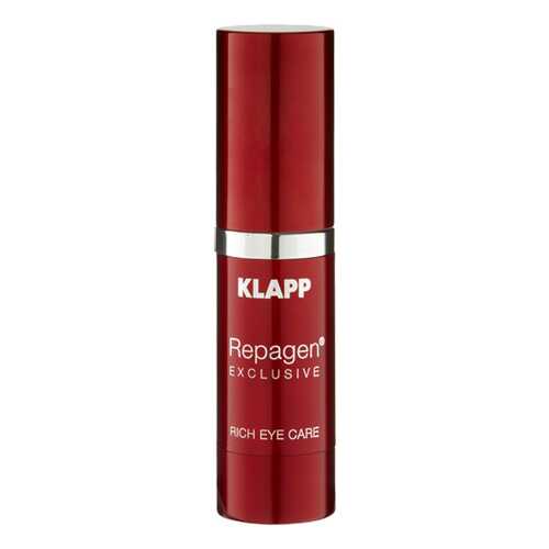 Крем для век Klapp Repagen Exclusive Rich Eye Care Cream 15 мл в Орифлейм