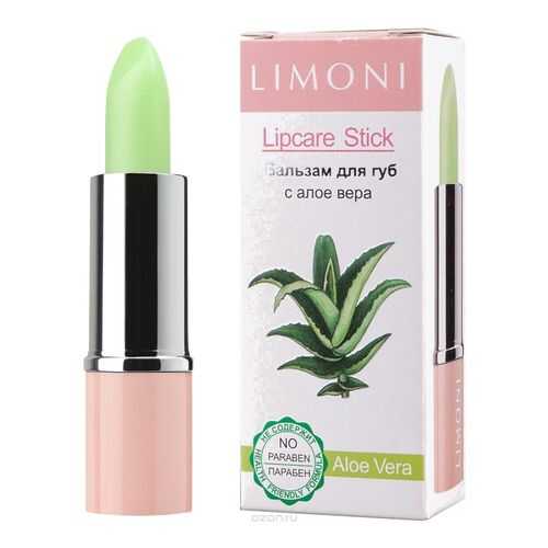 Бальзам для губ Limoni Lipcare Stick 06 Aloe Vera 4 в Орифлейм