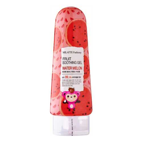 Гель для лица MILATTE Fashiony Fruit Soothing Gel Water Melon 200 мл в Орифлейм