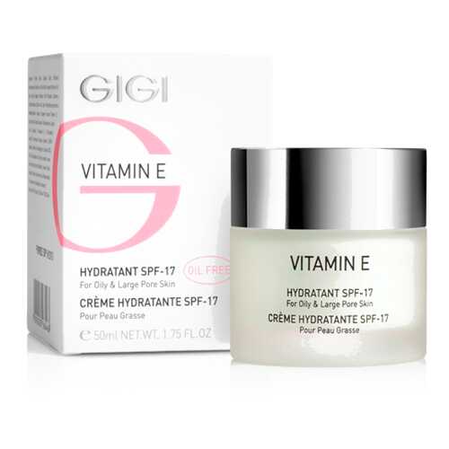 Крем для лица GIGI Vitamin E Увлажняющий для жирной кожи SPF 17 50 мл в Орифлейм