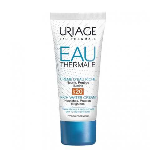 Крем для лица Uriage Eau Thermale Creme dEau Riche SPF20 40 мл в Орифлейм