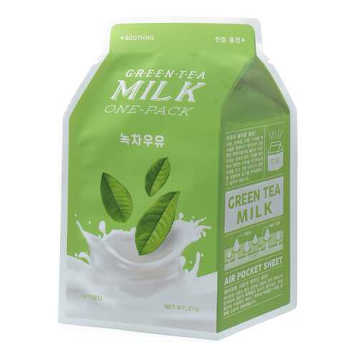 Маска для лица APieu Green Tea Milk One-Pack 21 г в Орифлейм