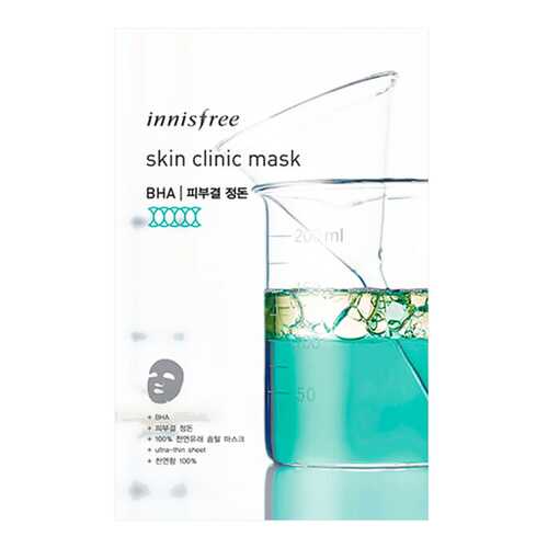 Маска для лица Innisfree Its Real Squeeze Mask - BHA 20 г в Орифлейм