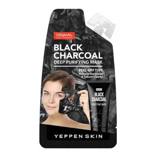 Маска для лица Yeppen Skin Black Charcoal Deep Purifying Mask 25 мл в Орифлейм