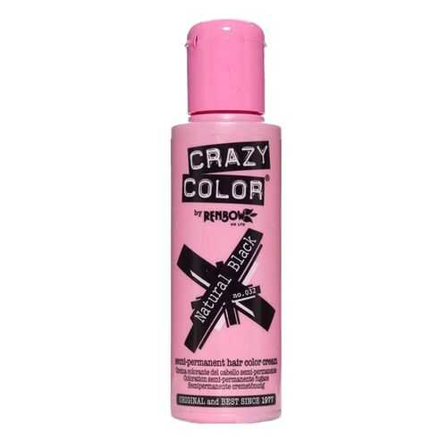 Краска для волос Crazy Color 32 Natural Black Натуральный черный 100 мл в Орифлейм