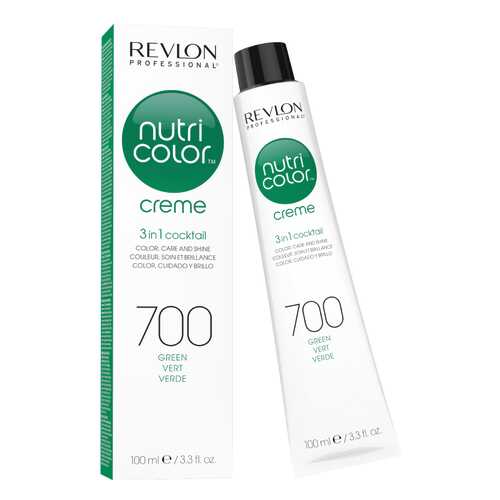 Краска для волос Revlon Professional Nutri Color Creme 700 Зеленый 100 мл в Орифлейм
