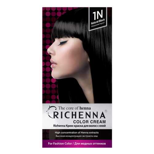 Краска для волос RICHENNA Color Cream 1N Natural Black в Орифлейм