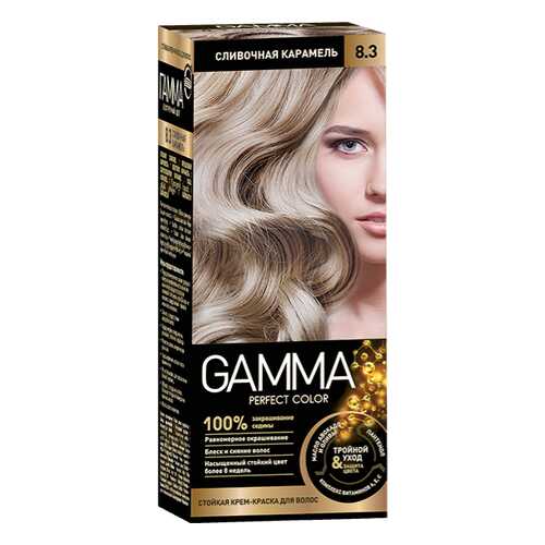 Краска для волос SVOBODA GAMMA Perfect color сливочная карамель 8,3, 50гр в Орифлейм