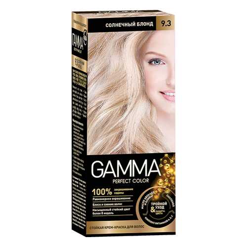 Краска для волос SVOBODA GAMMA Perfect color солнечный блонд 9,3, 50гр в Орифлейм