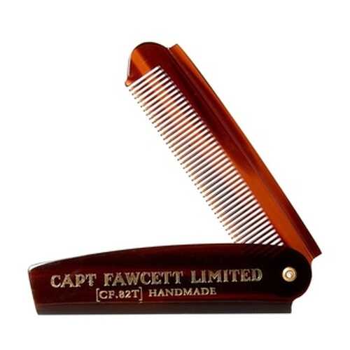 Складная расческа для бороды Captain Fawcett Folding Pocket Beard Comb в Орифлейм