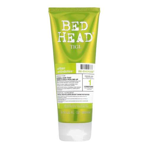 Кондиционер для волос Tigi Bed head Urban Anti+dotes Re-Energize 1 уровень 200 мл в Орифлейм