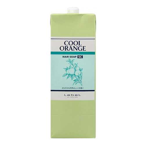 Шампунь Lebel Cool Orange Hair Soap Super Cool 1,6 л в Орифлейм