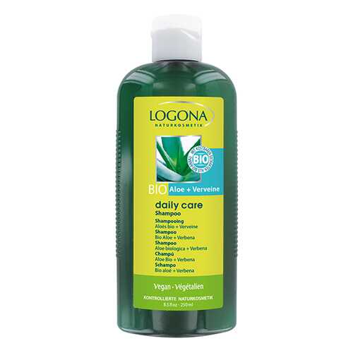 Шампунь LOGONA Daily Care Shampoo Organic Aloe + Verbena 250 мл в Орифлейм