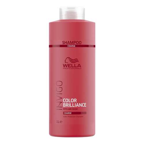 Шампунь Wella Professionals INVIGO Color Brilliance для жестких волос 1 л в Орифлейм