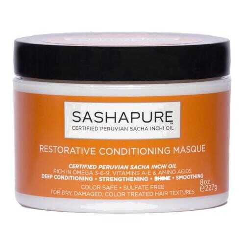 Восстанавливающая маска с маслом САЧА ИНЧИ для волос Sashapure Conditioning Masque 227мл в Орифлейм